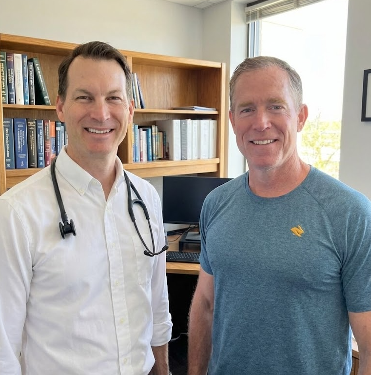 Dr. Richard Hobbs and Robbie Allen