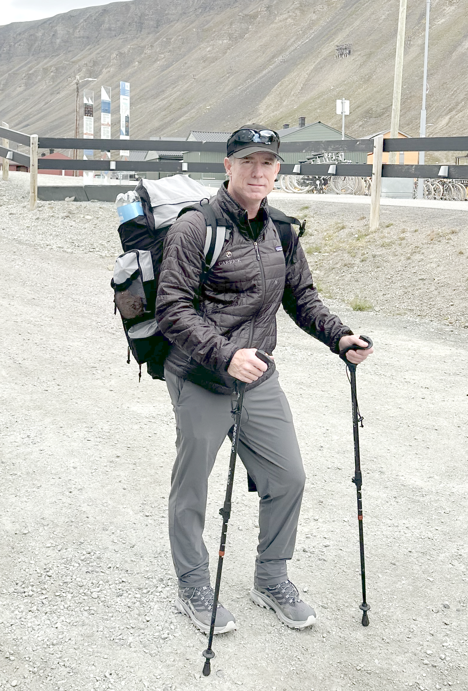 Robbie Allen hiking