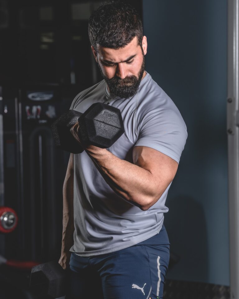 Building muscle mass through exercise
